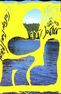 Nanach River View On Yellow