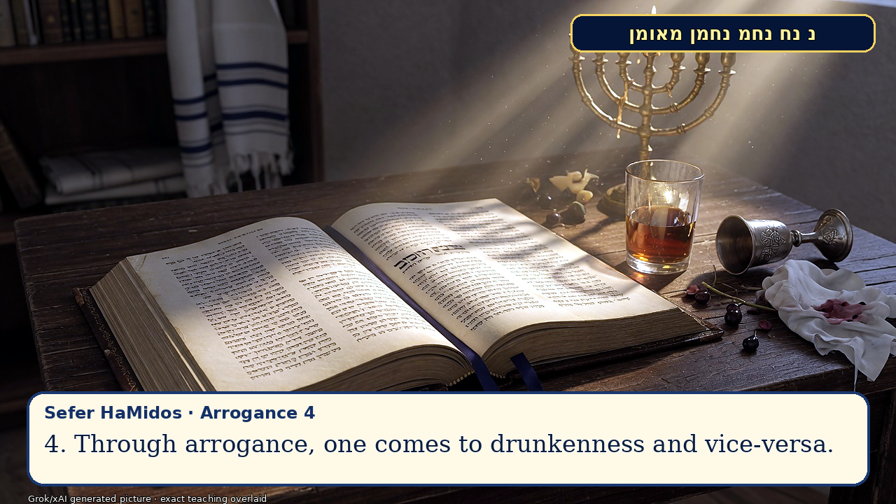 Sefer Hamidos Arrogance teaching 4 english picture