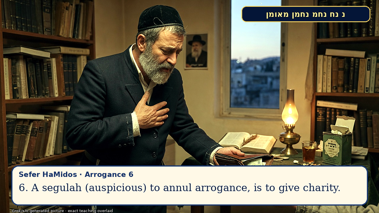 Sefer Hamidos Arrogance teaching 6 english picture