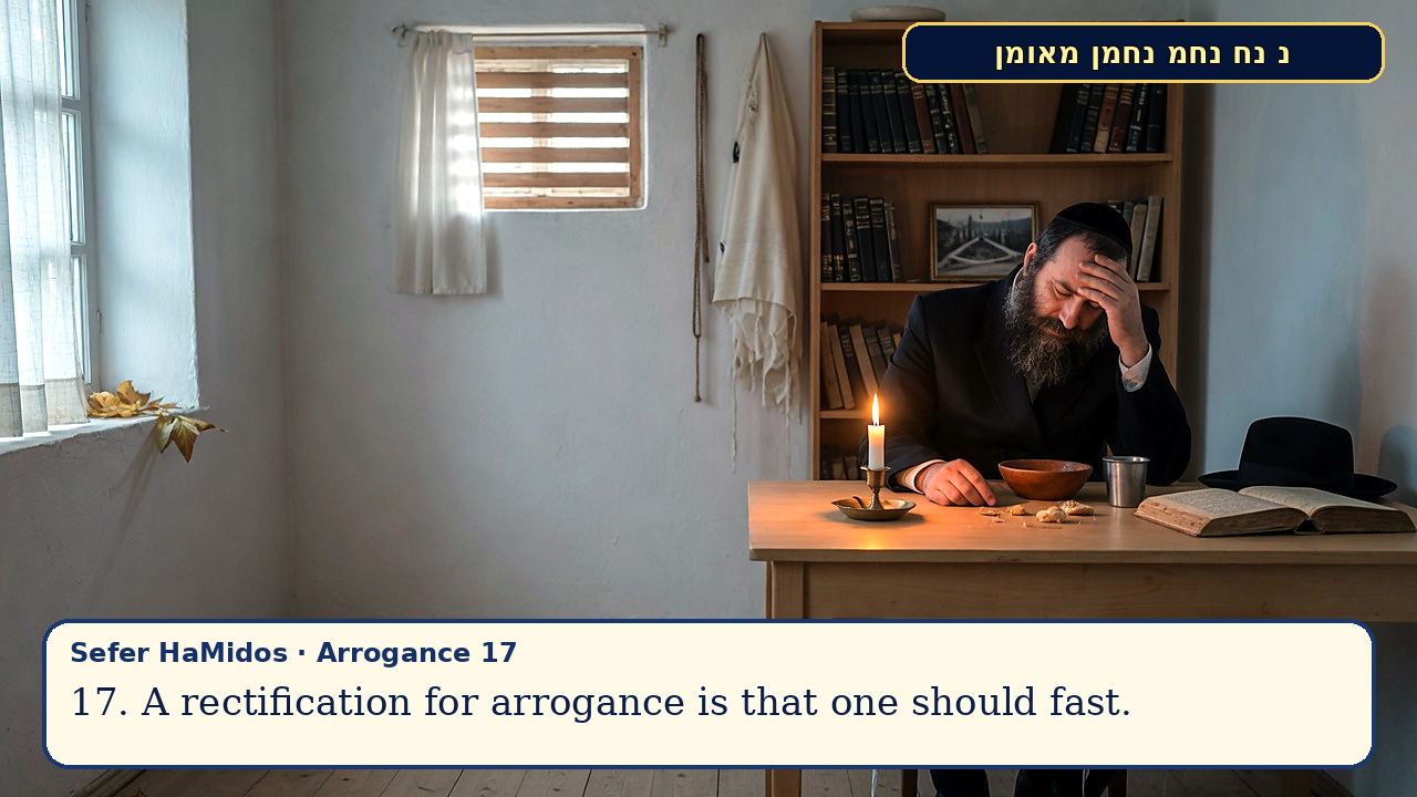 Sefer Hamidos Arrogance teaching 17 english picture