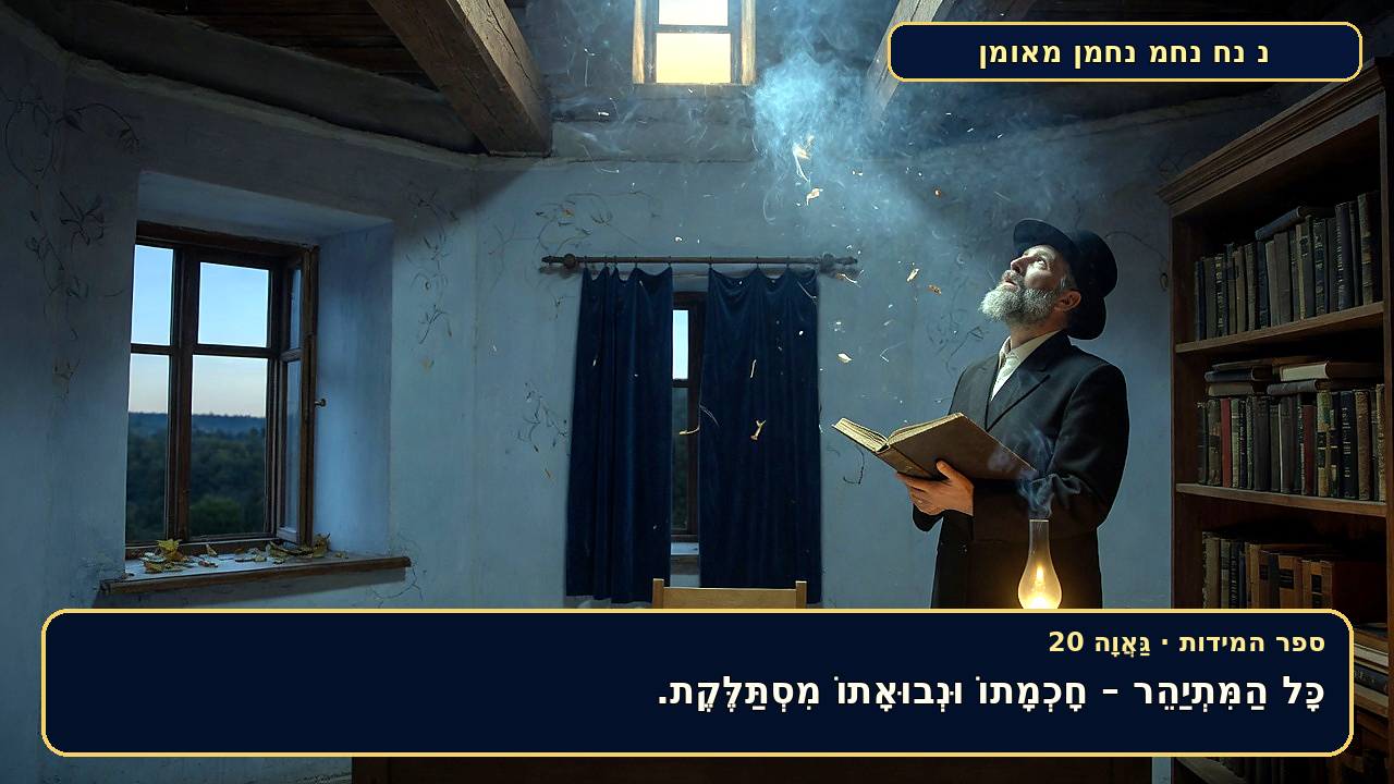 Sefer Hamidos Arrogance teaching 20 hebrew picture