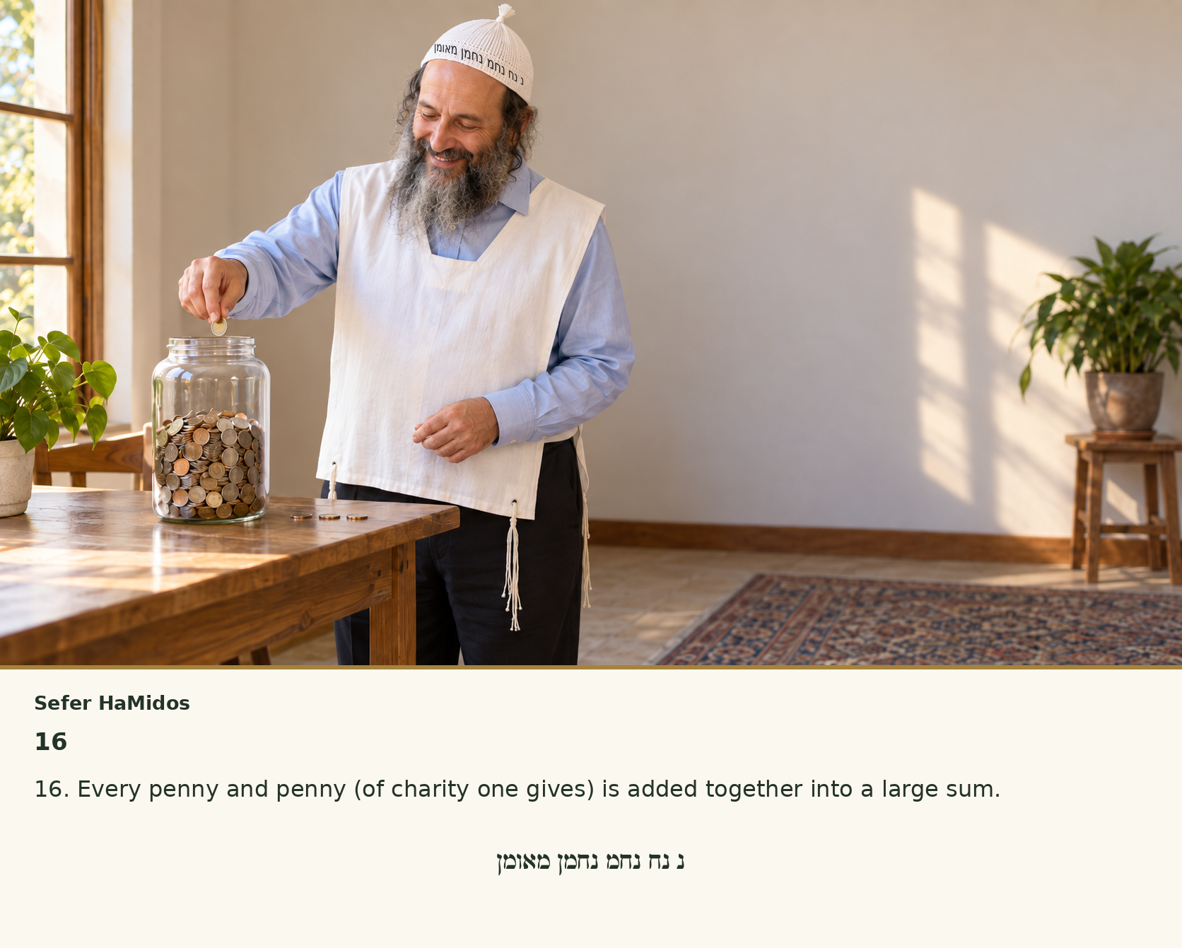 Sefer Hamidos Charity teaching 16 english picture