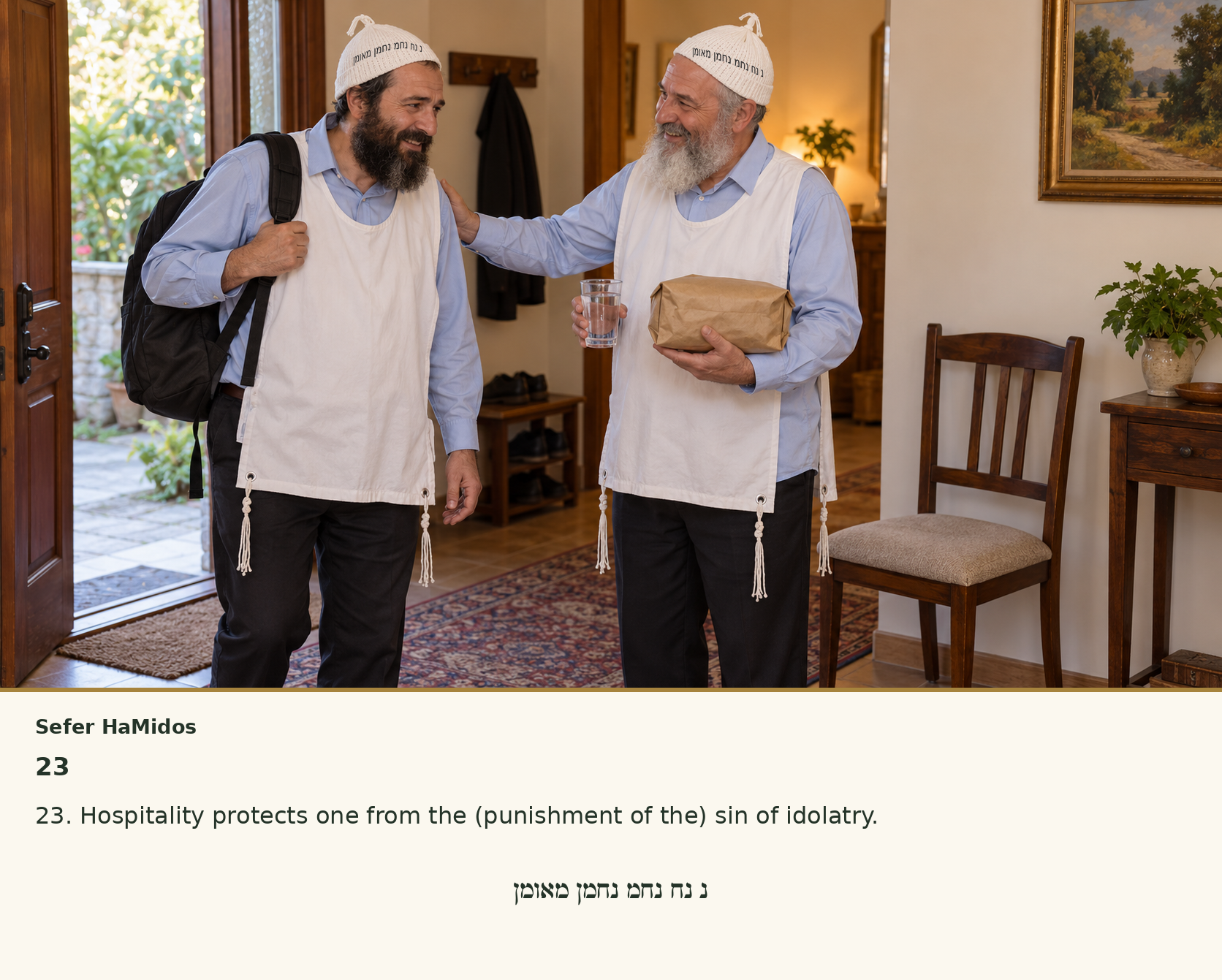 Sefer Hamidos Charity teaching 23 english picture
