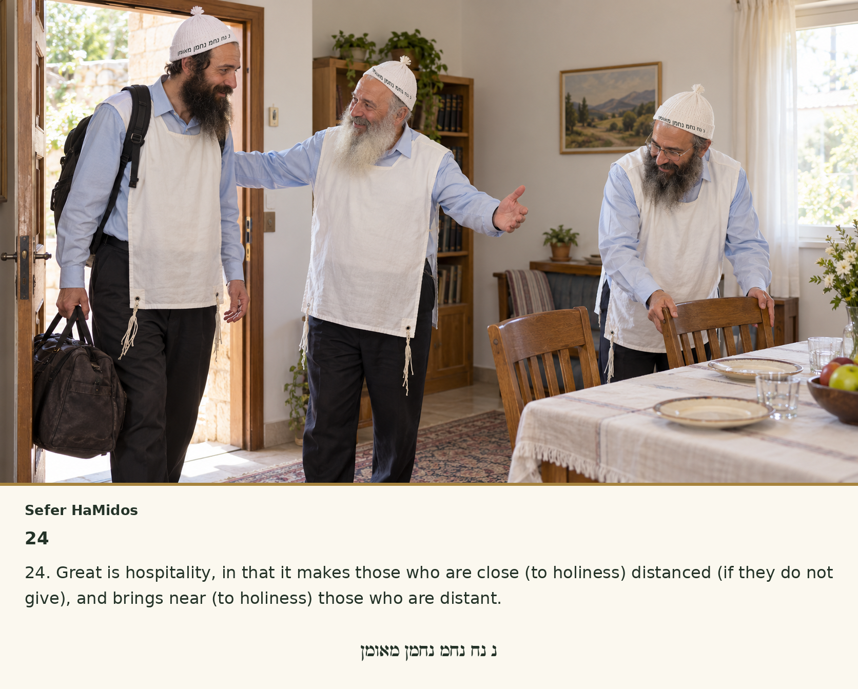 Sefer Hamidos Charity teaching 24 english picture