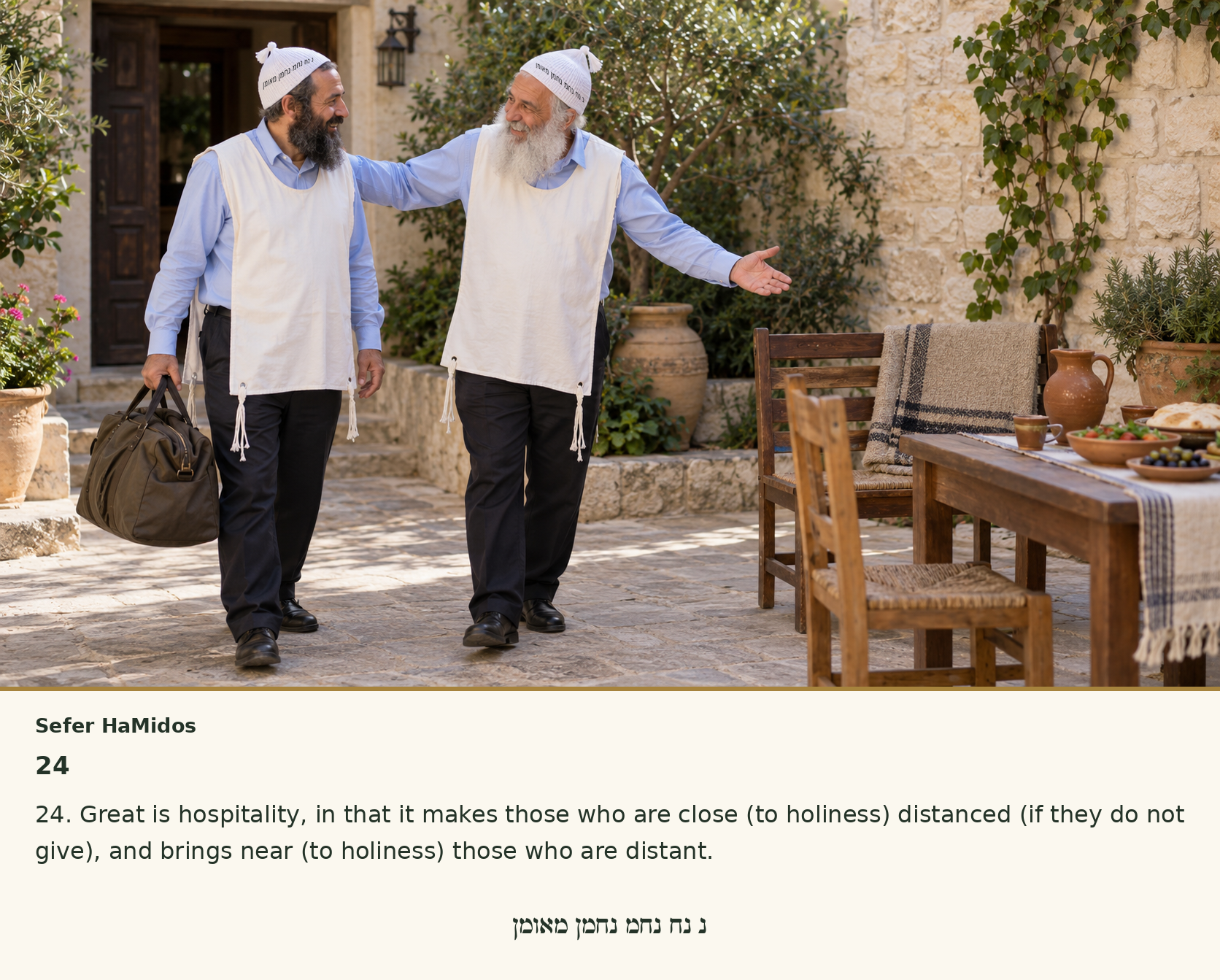 Sefer Hamidos Charity teaching 24 english picture