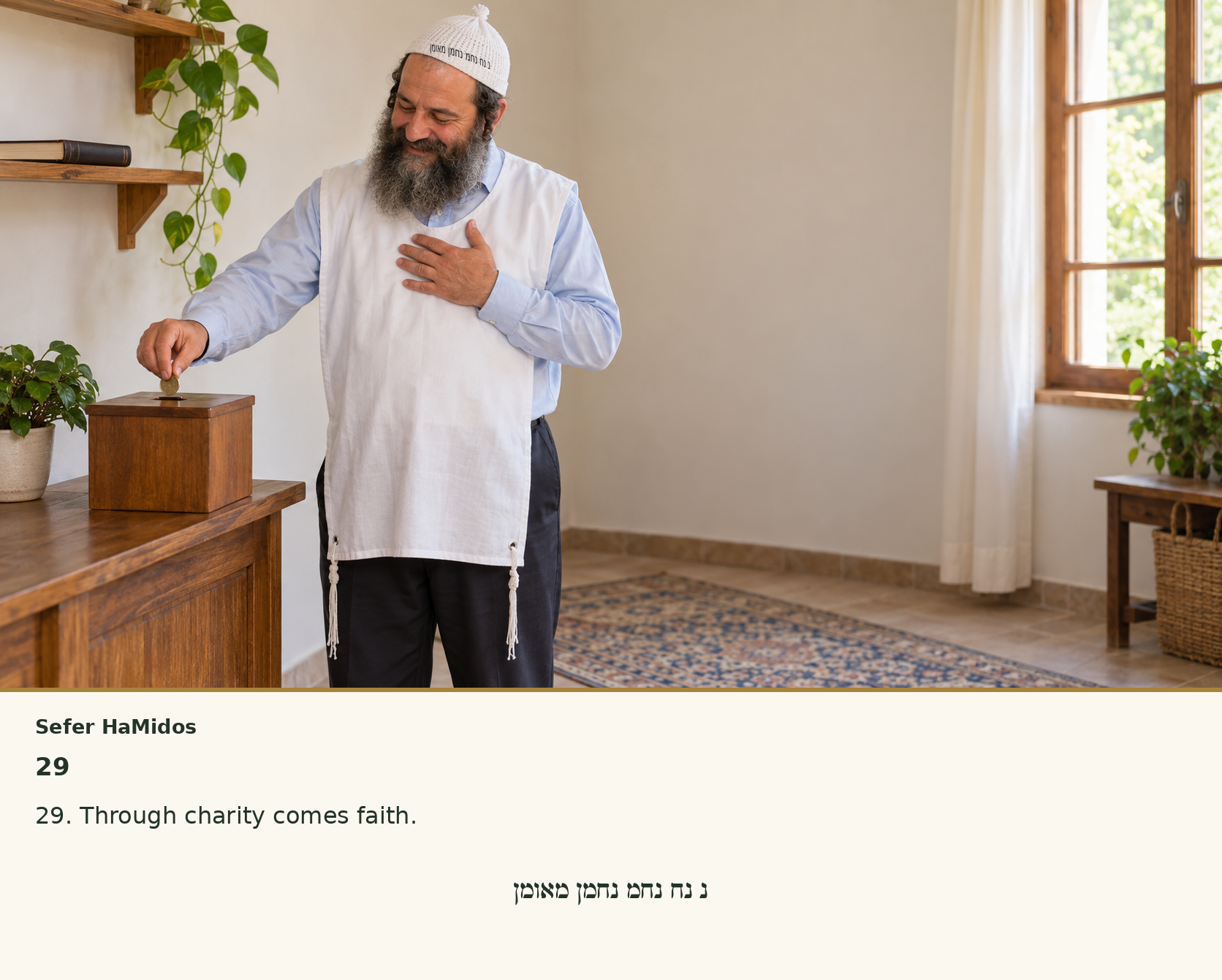 Sefer Hamidos Charity teaching 29 english picture