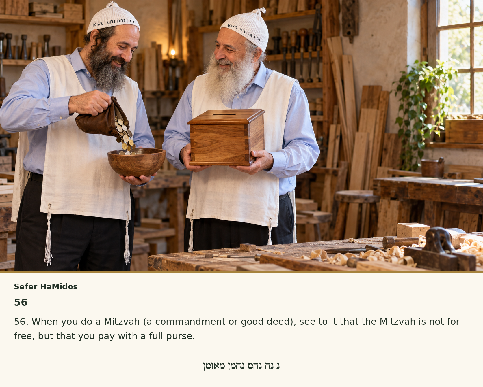 Sefer Hamidos Charity teaching 56 english picture