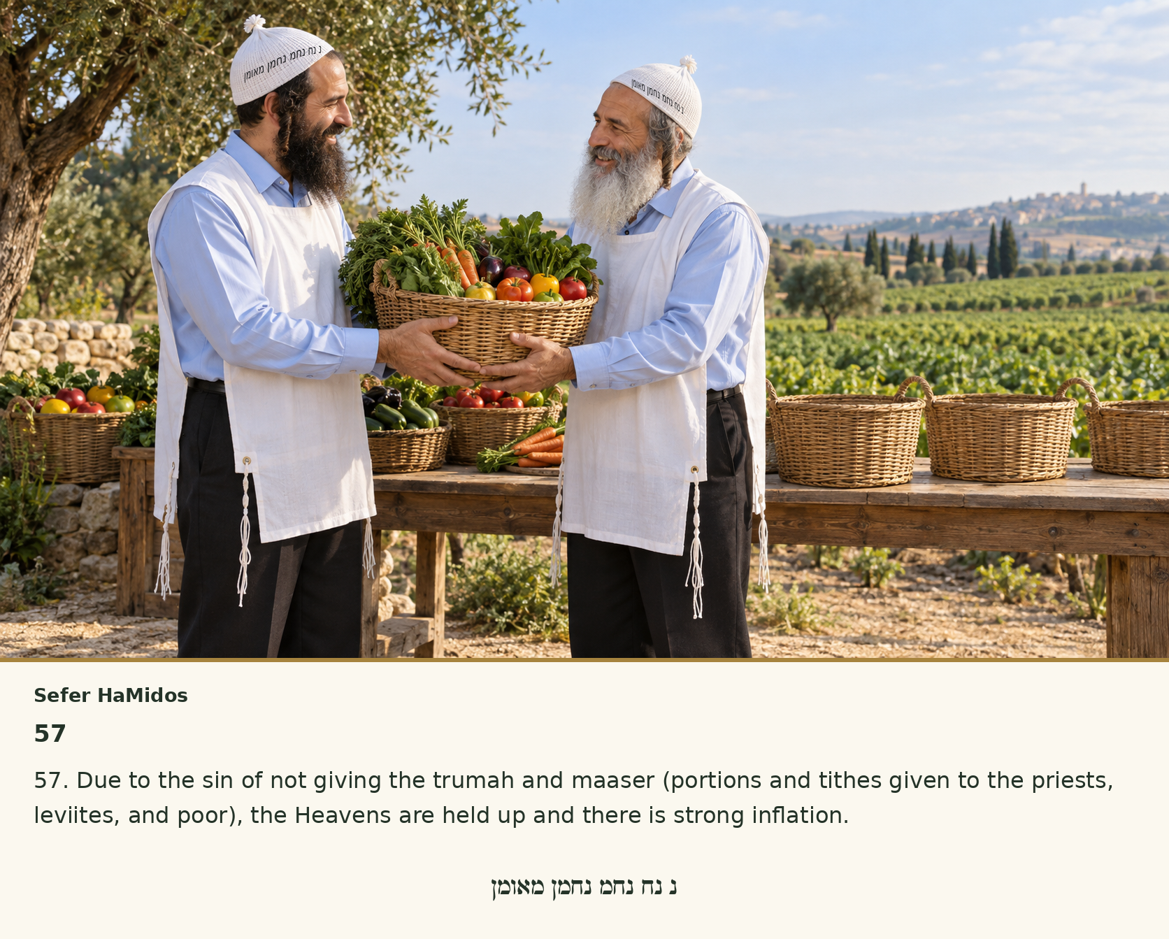Sefer Hamidos Charity teaching 57 english picture