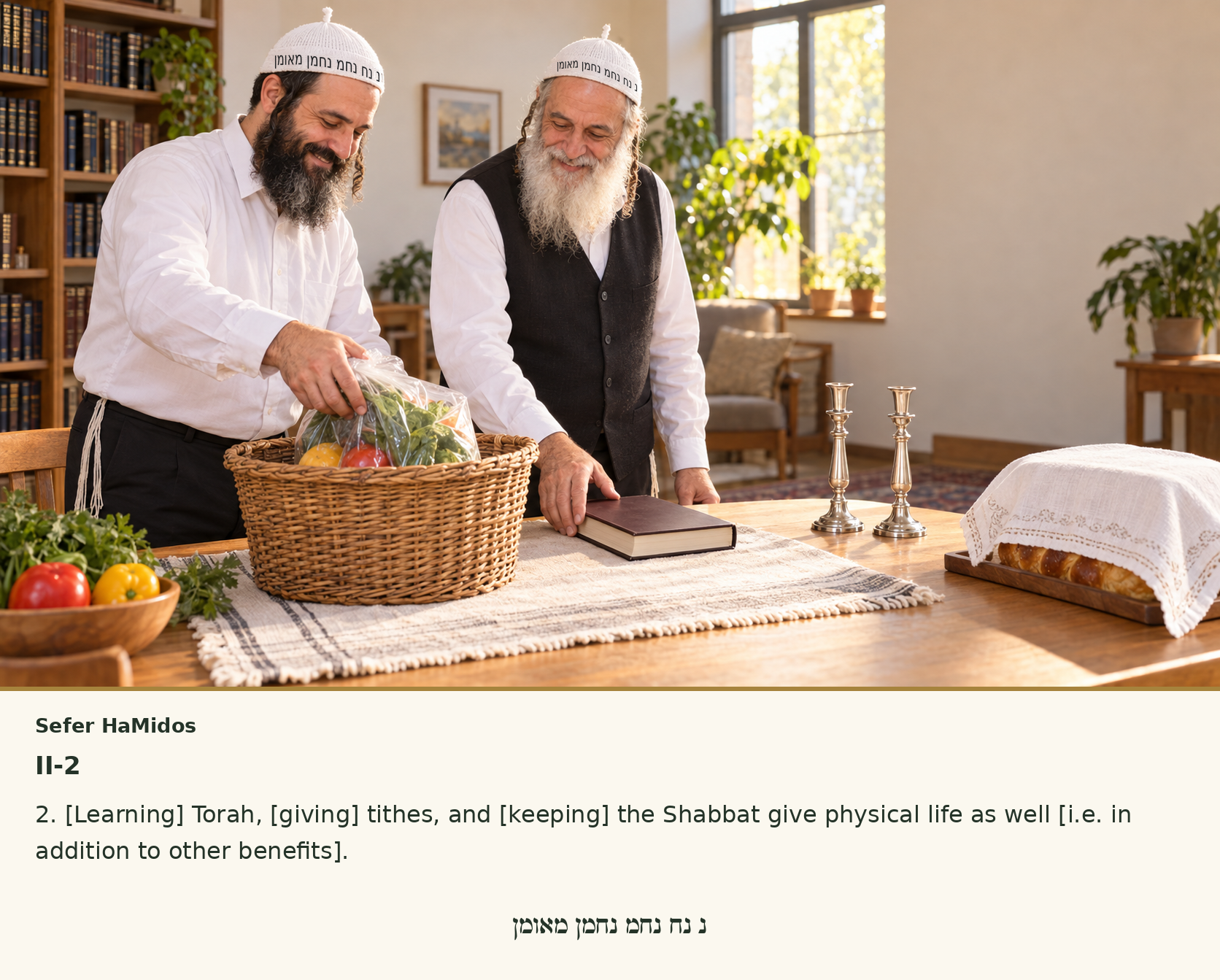 Sefer Hamidos Charity teaching 72 english picture