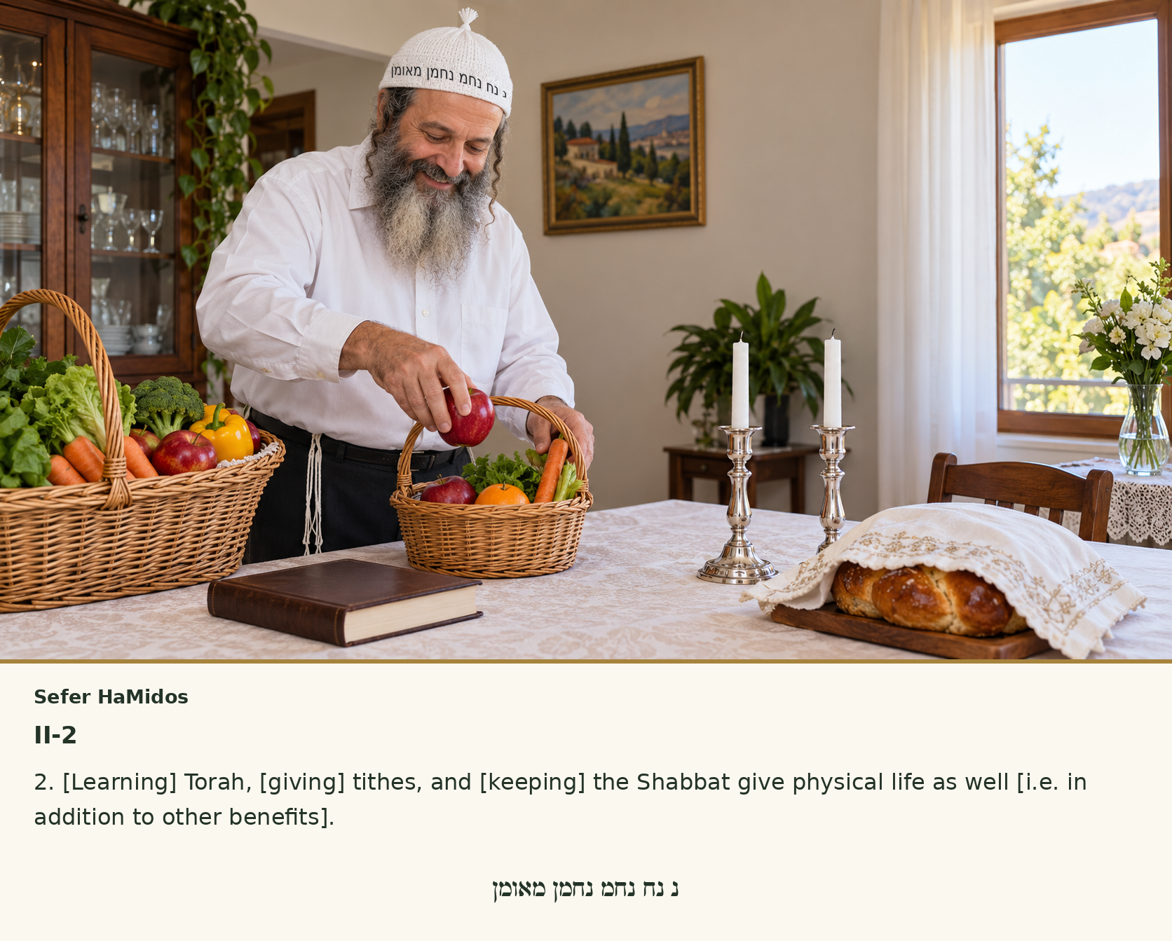 Sefer Hamidos Charity teaching 72 english picture