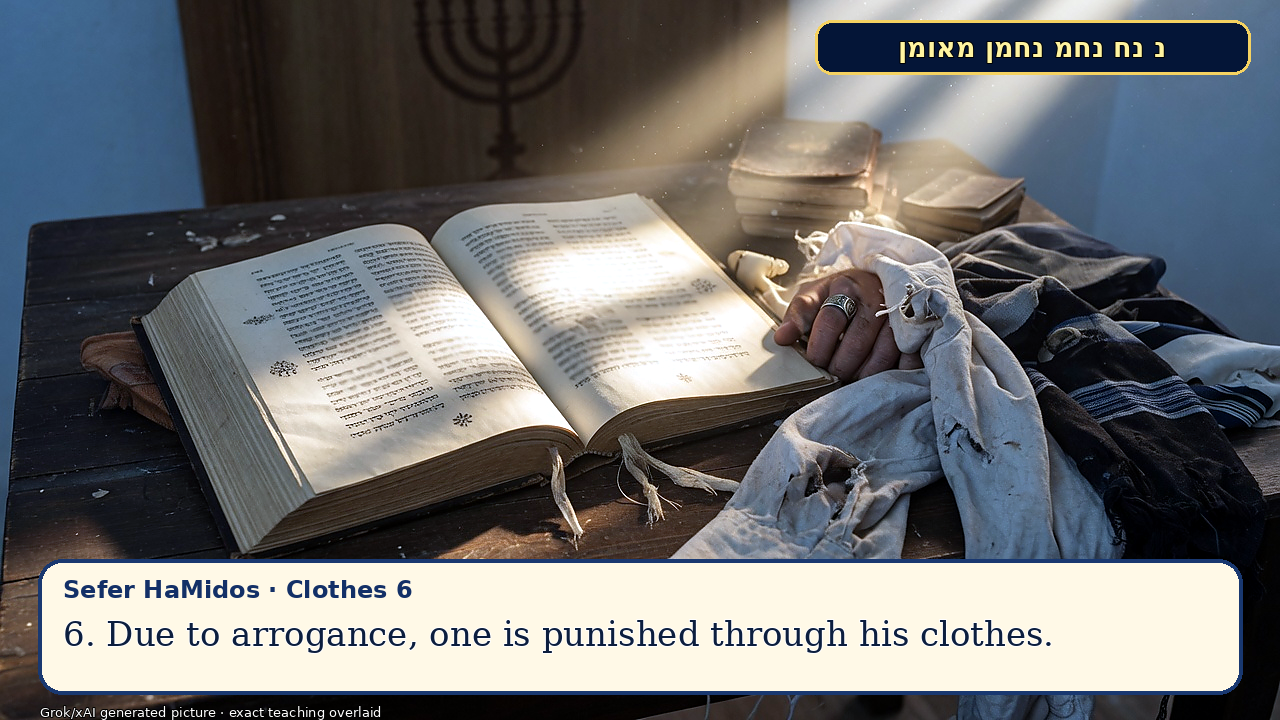 Sefer Hamidos Clothes teaching 6 english picture