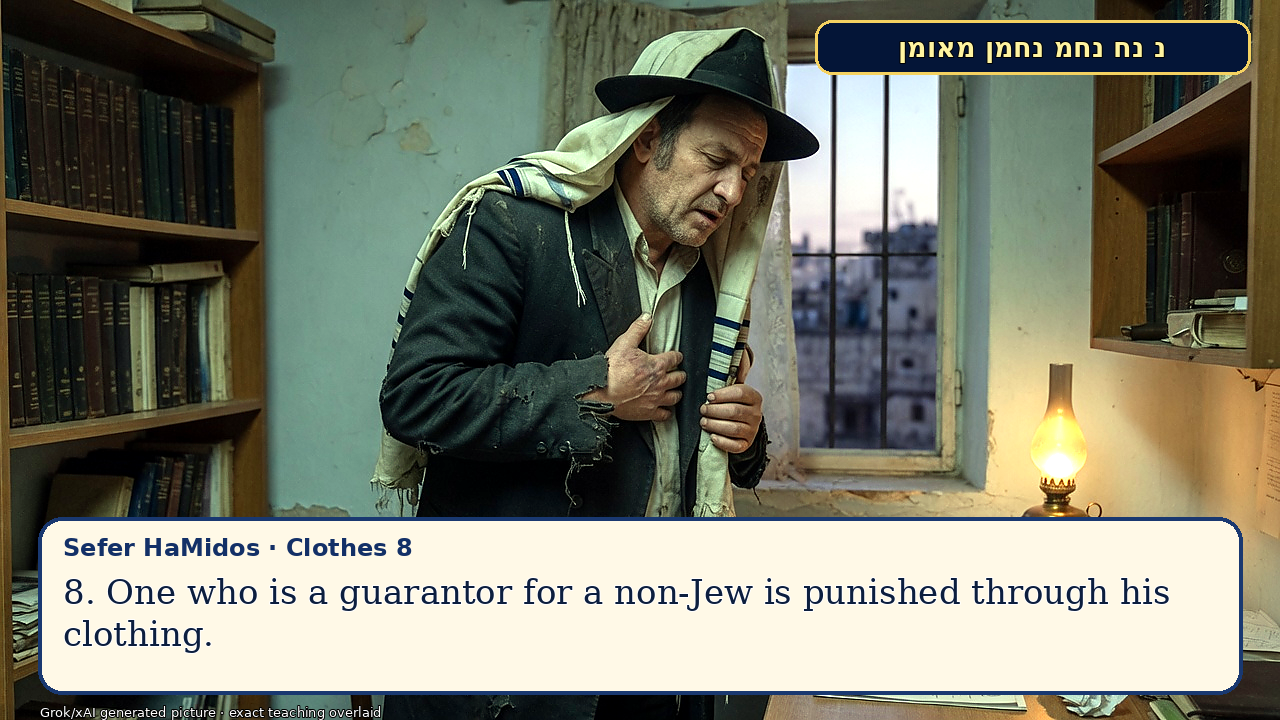 Sefer Hamidos Clothes teaching 8 english picture