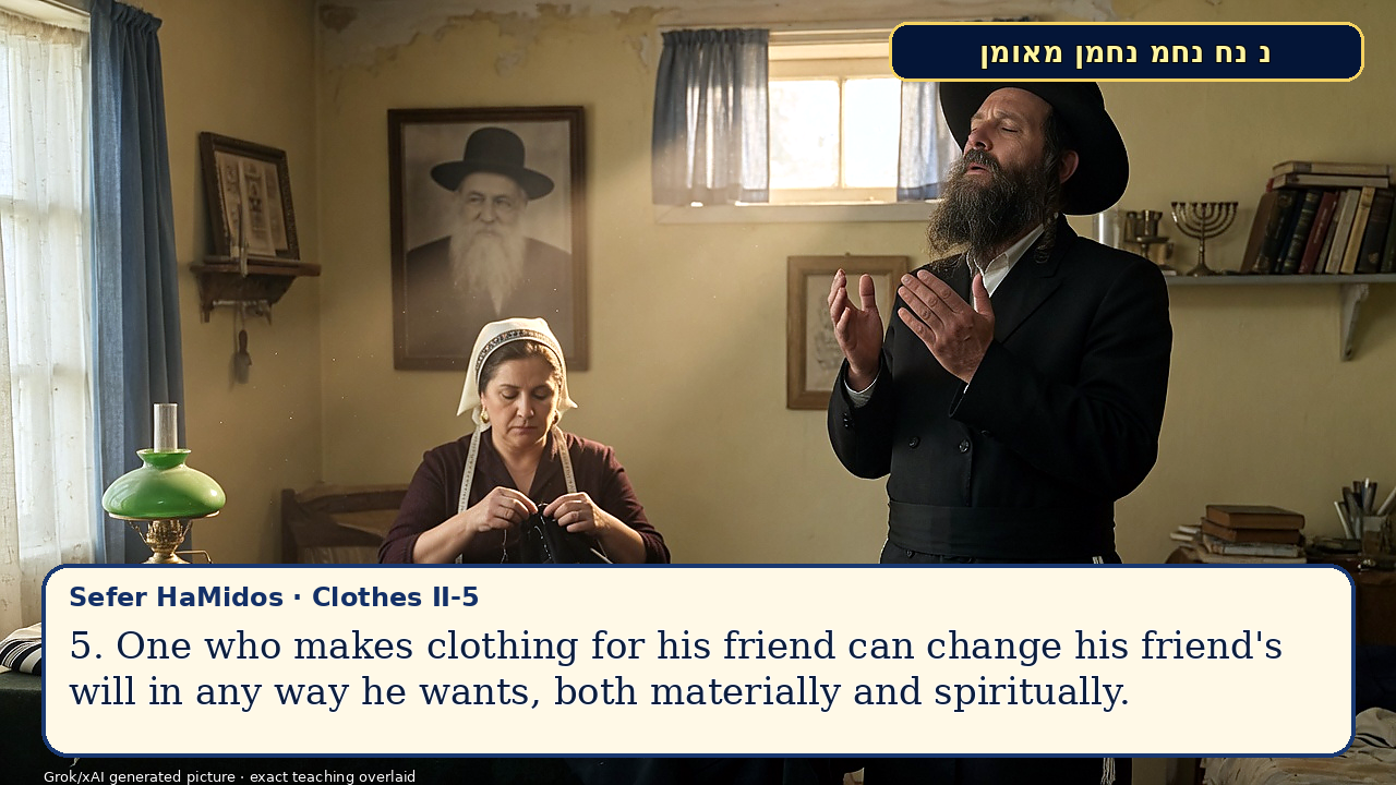 Sefer Hamidos Clothes teaching 18 english picture