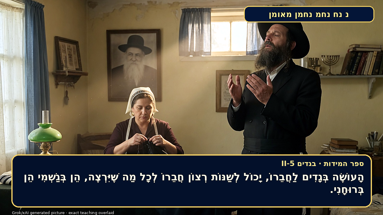 Sefer Hamidos Clothes teaching 18 hebrew picture
