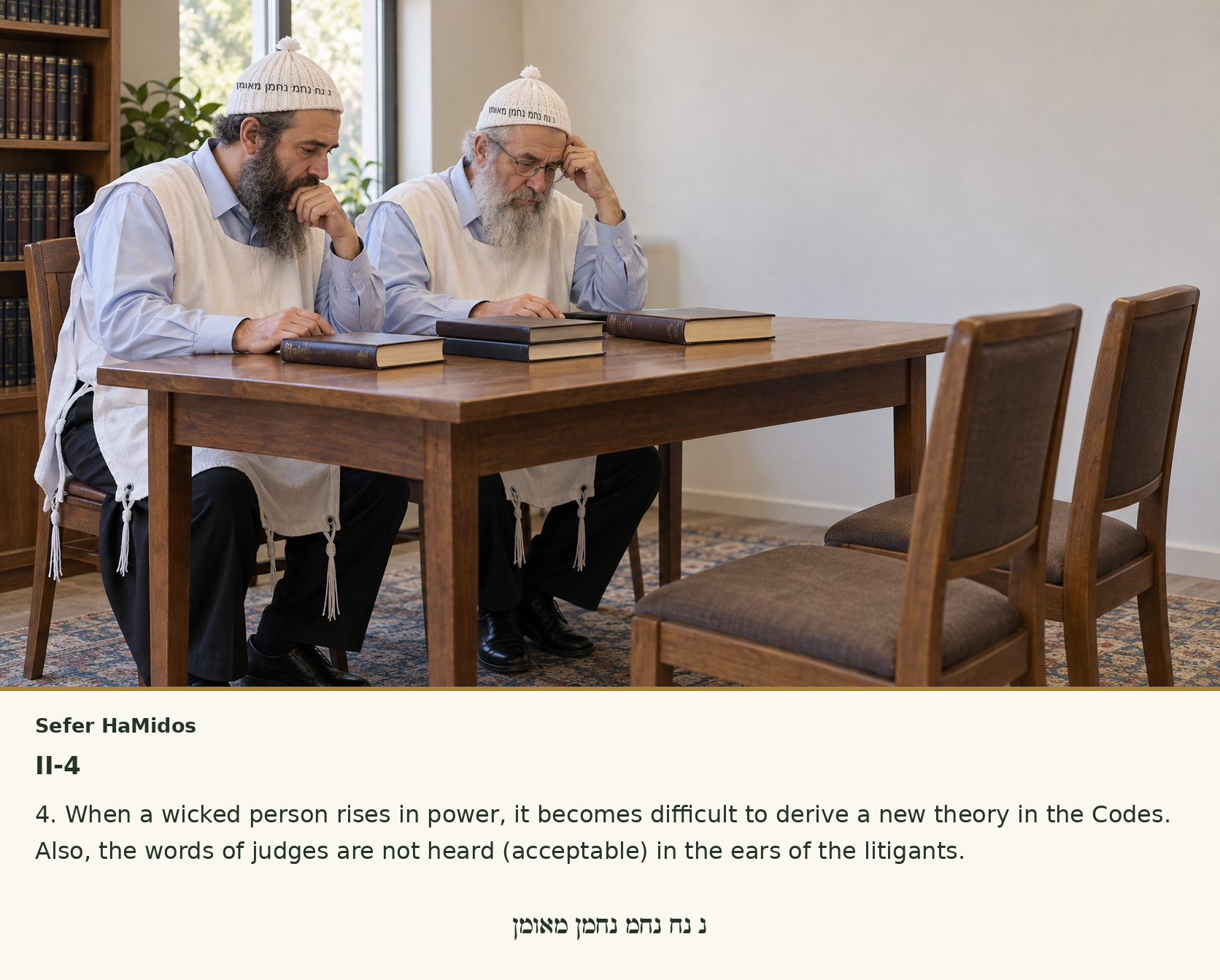 Sefer Hamidos Codifiers Of The Law (Part II) teaching 4 english picture