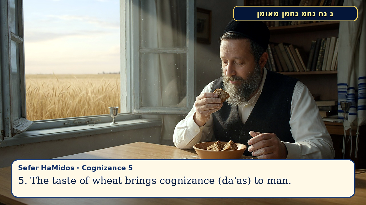 Sefer Hamidos Cognizance teaching 5 english picture