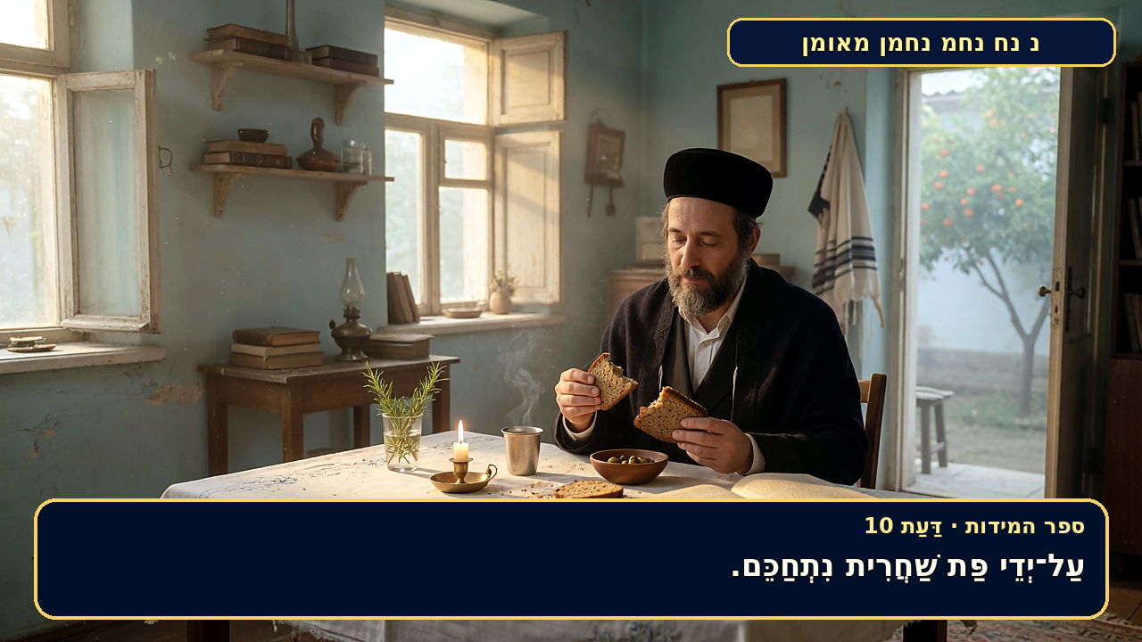 Sefer Hamidos Cognizance teaching 10 hebrew picture