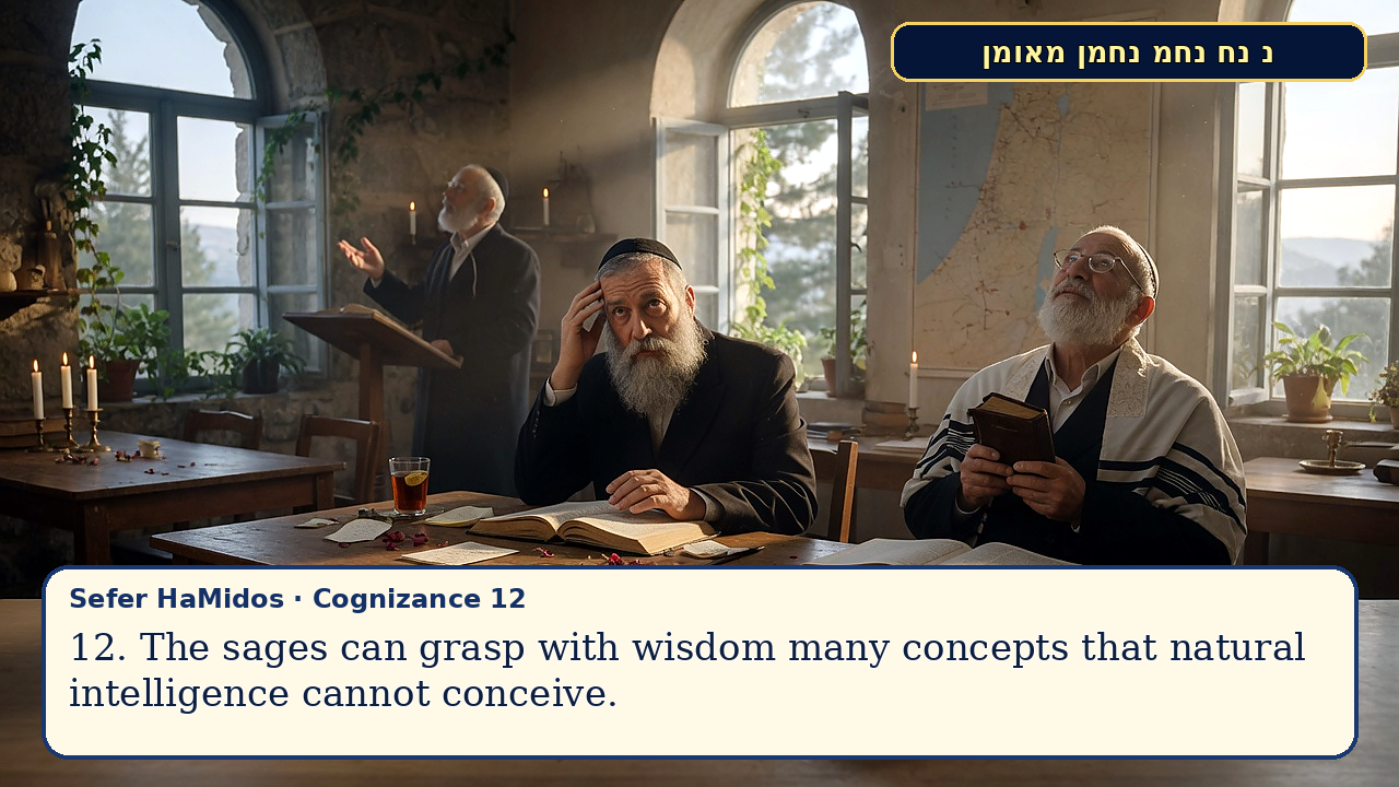 Sefer Hamidos Cognizance teaching 12 english picture