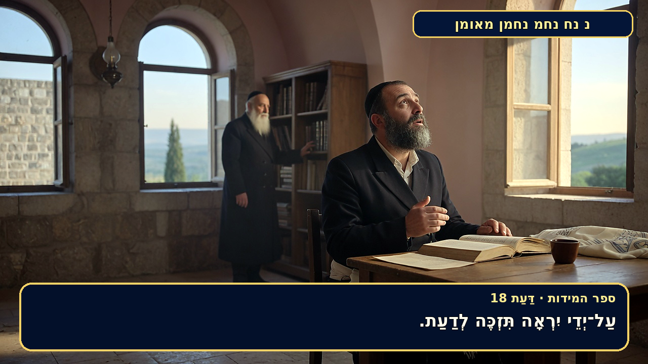 Sefer Hamidos Cognizance teaching 18 hebrew picture