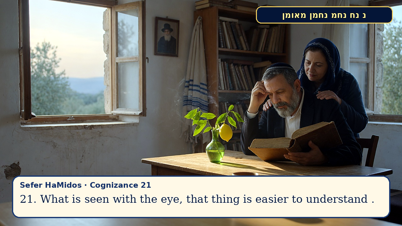 Sefer Hamidos Cognizance teaching 21 english picture