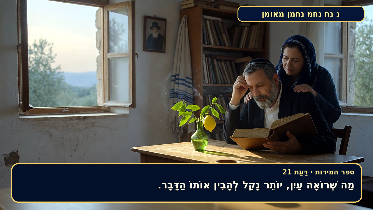 Sefer Hamidos Cognizance teaching 21 hebrew picture