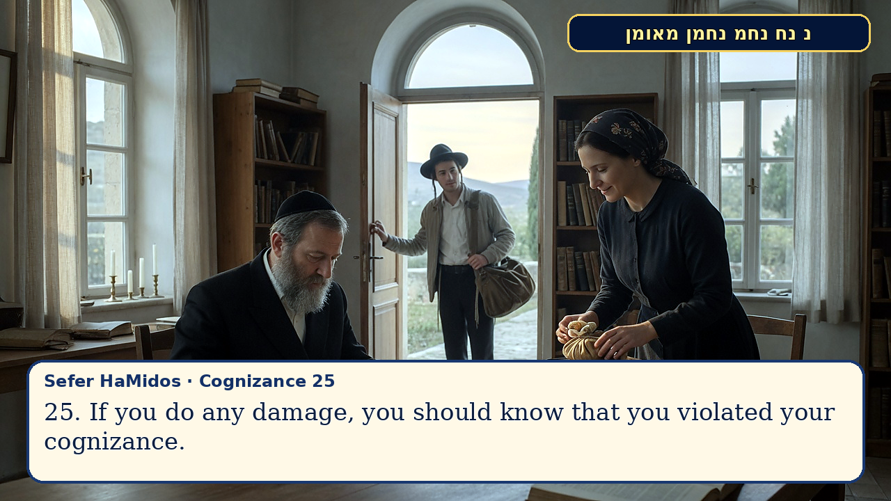 Sefer Hamidos Cognizance teaching 25 english picture