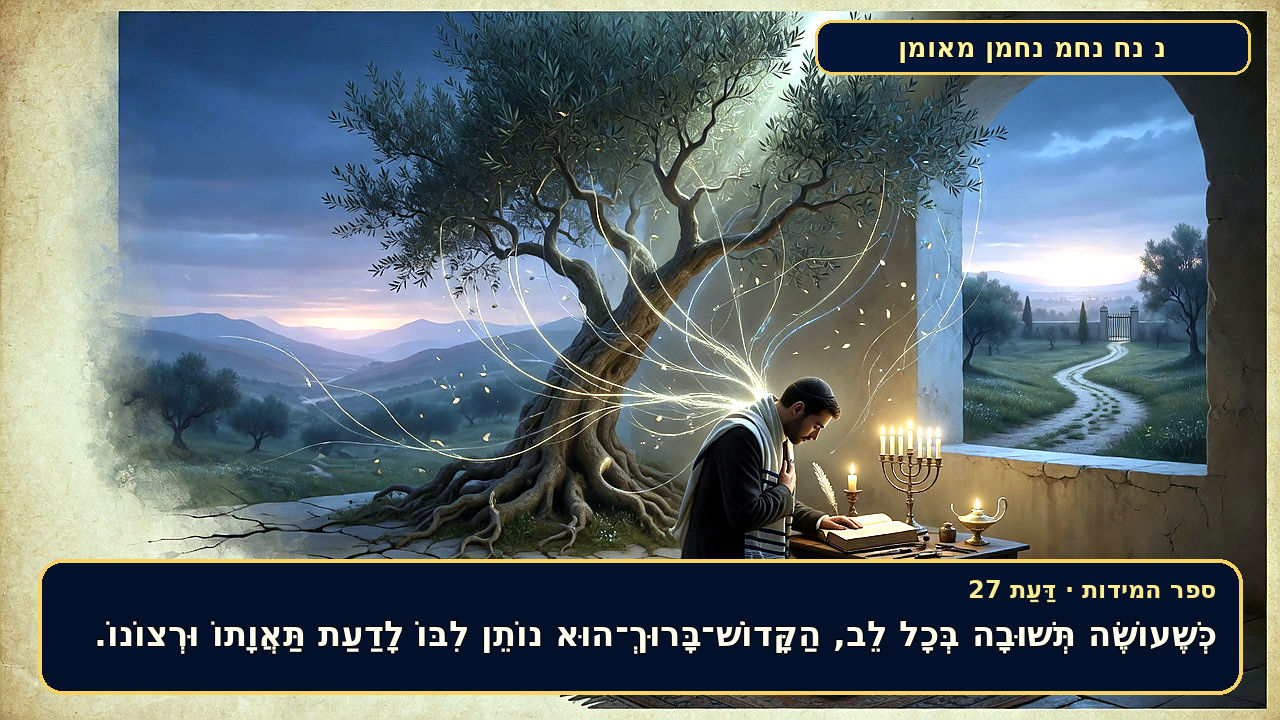Sefer Hamidos Cognizance teaching 27 hebrew picture