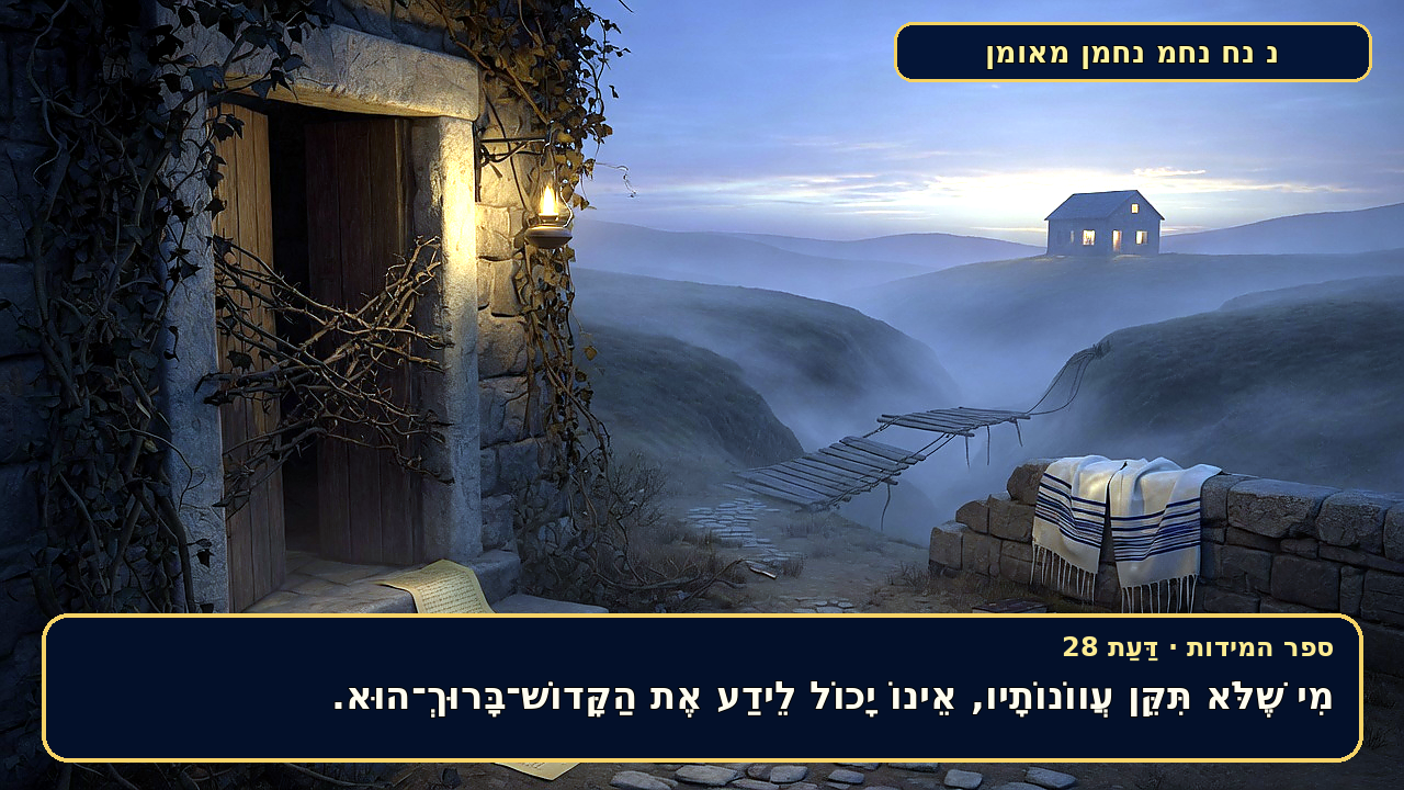 Sefer Hamidos Cognizance teaching 28 hebrew picture