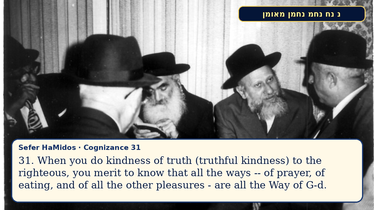 Sefer Hamidos Cognizance teaching 31 english picture