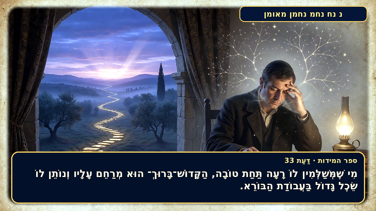 Sefer Hamidos Cognizance teaching 33 hebrew picture