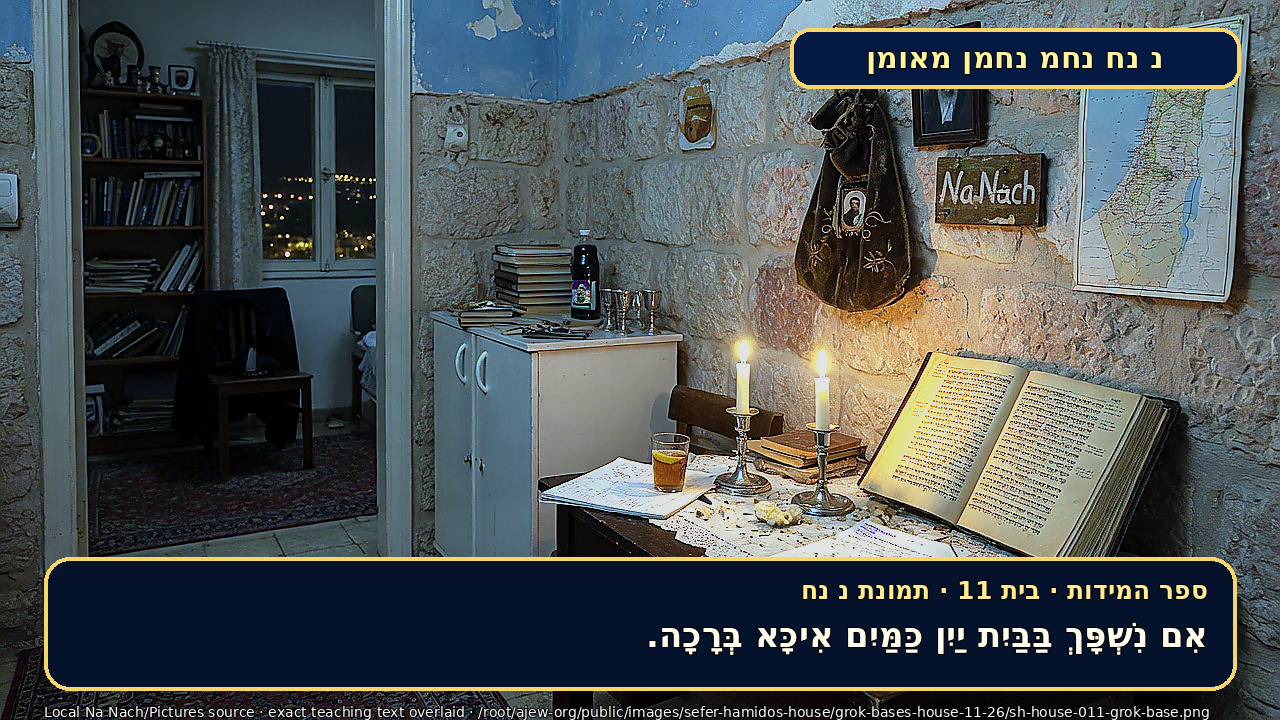 Sefer Hamidos House teaching 11 hebrew picture