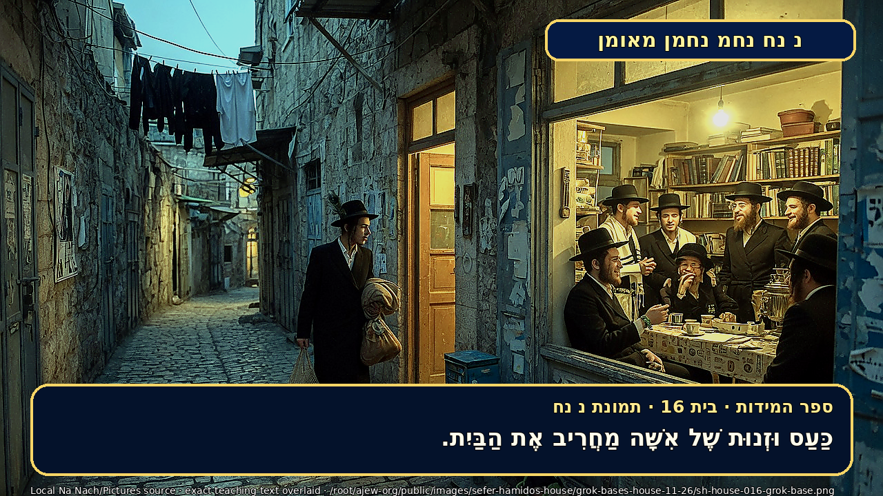 Sefer Hamidos House teaching 16 hebrew picture