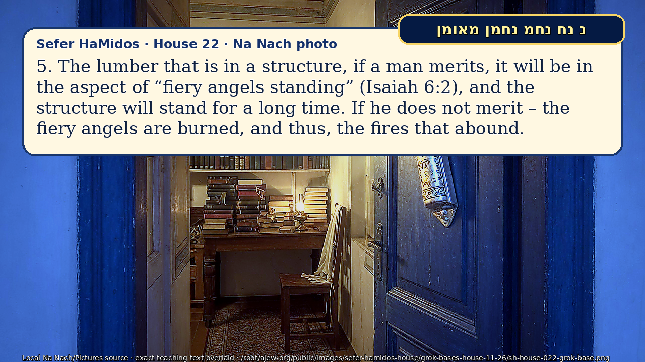 Sefer Hamidos House teaching 22 english picture