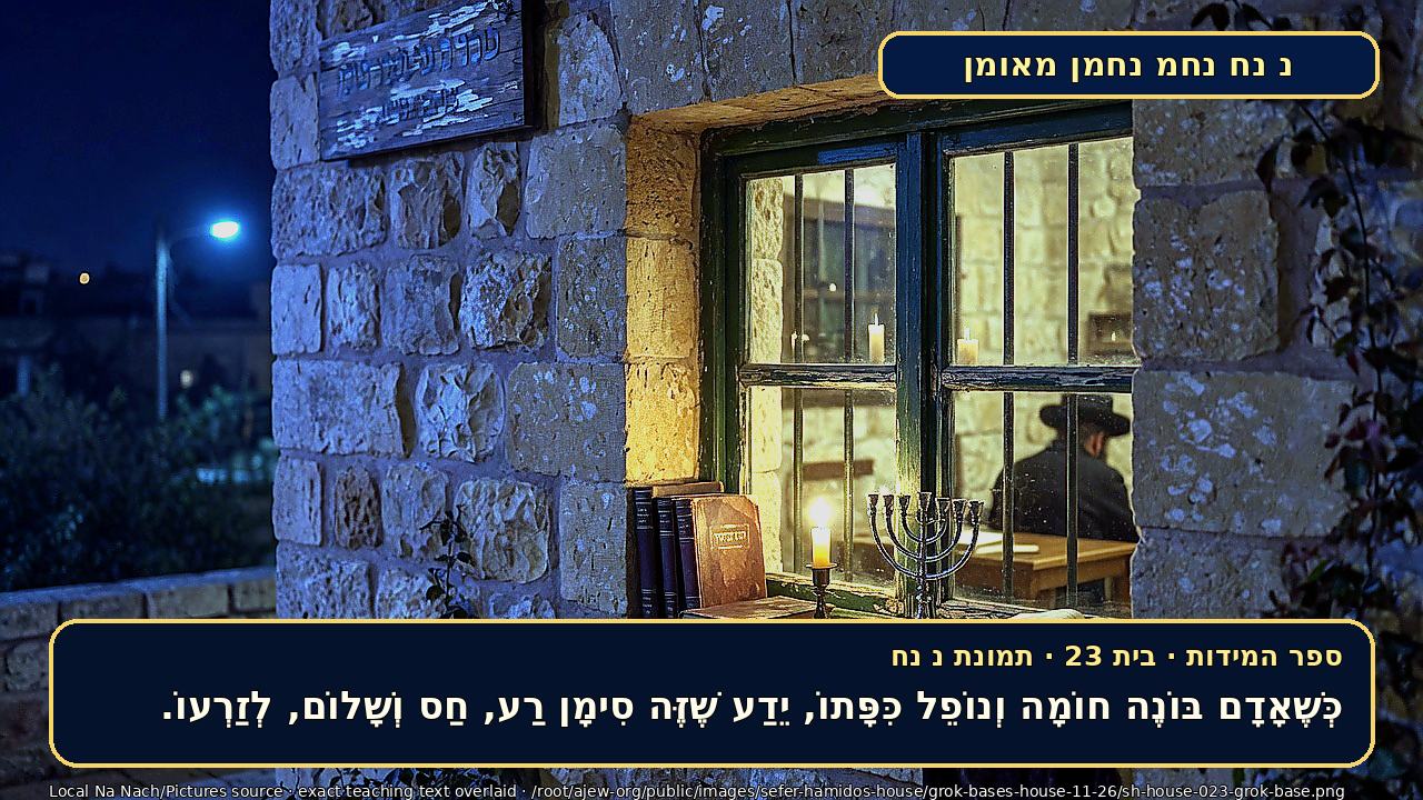 Sefer Hamidos House teaching 23 hebrew picture