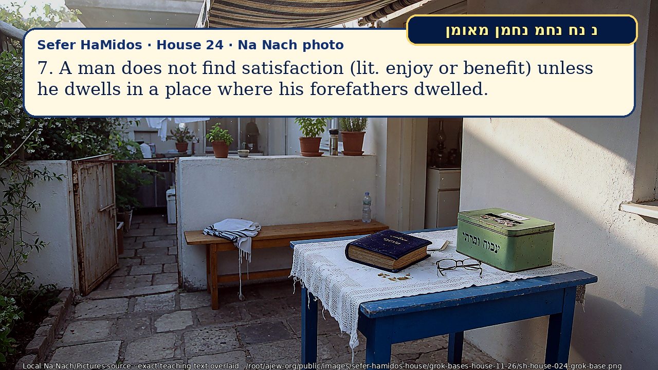 Sefer Hamidos House teaching 24 english picture