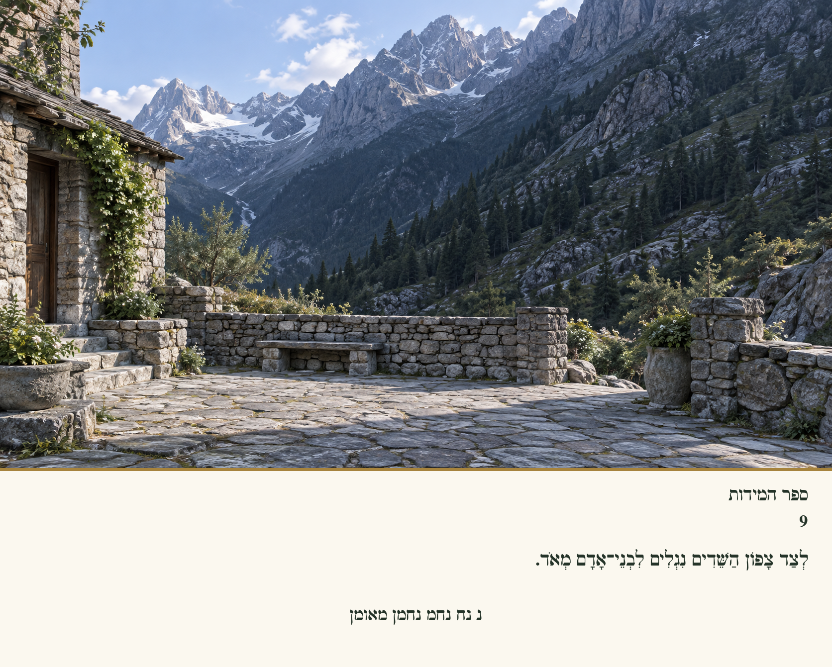 Sefer Hamidos Husks (Evil Forces) teaching 9 hebrew picture