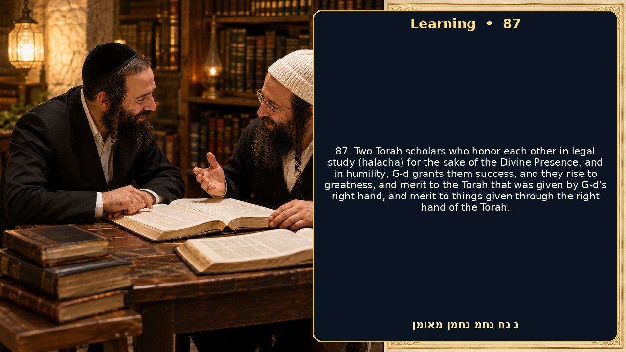 Sefer Hamidos Learning teaching 87 english picture