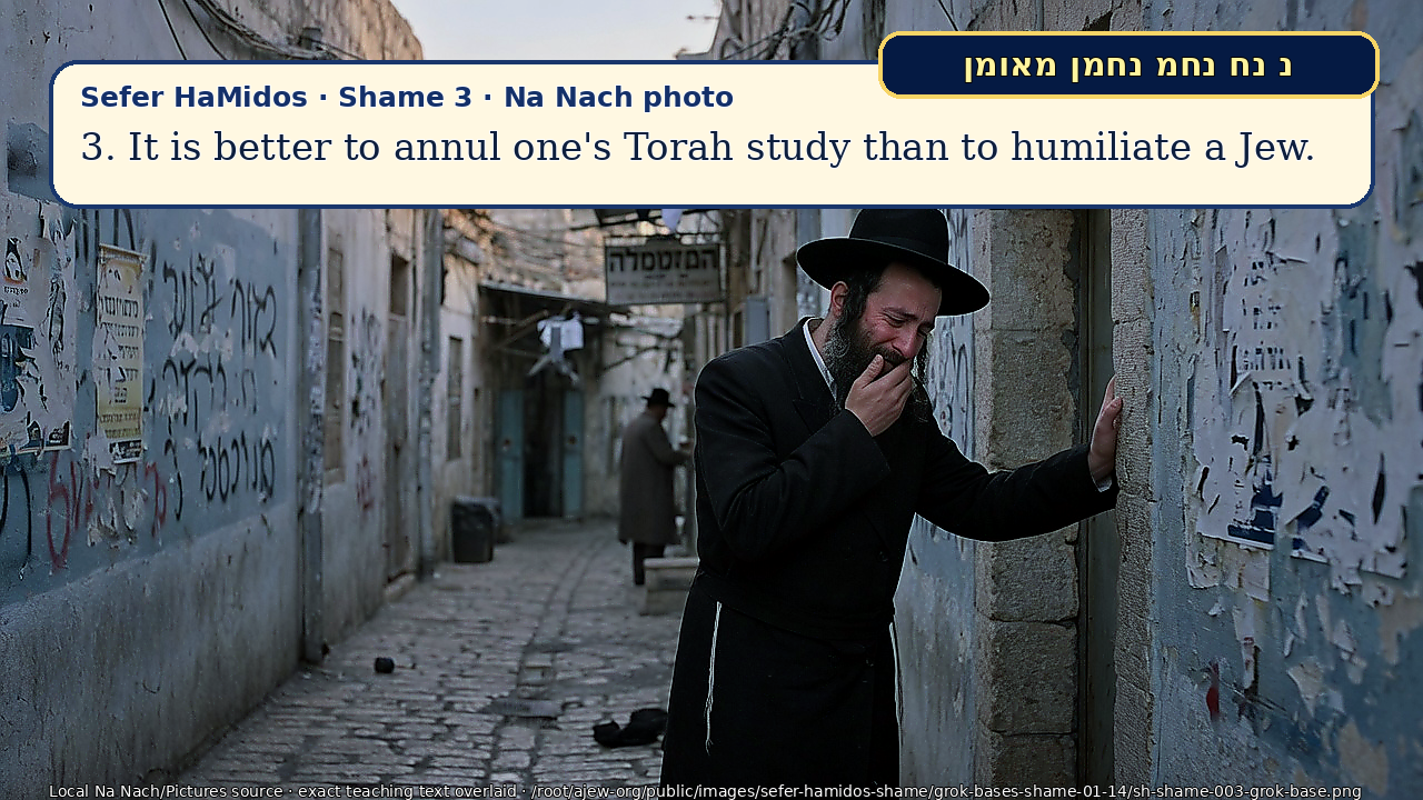 Sefer Hamidos Shame teaching 3 english picture