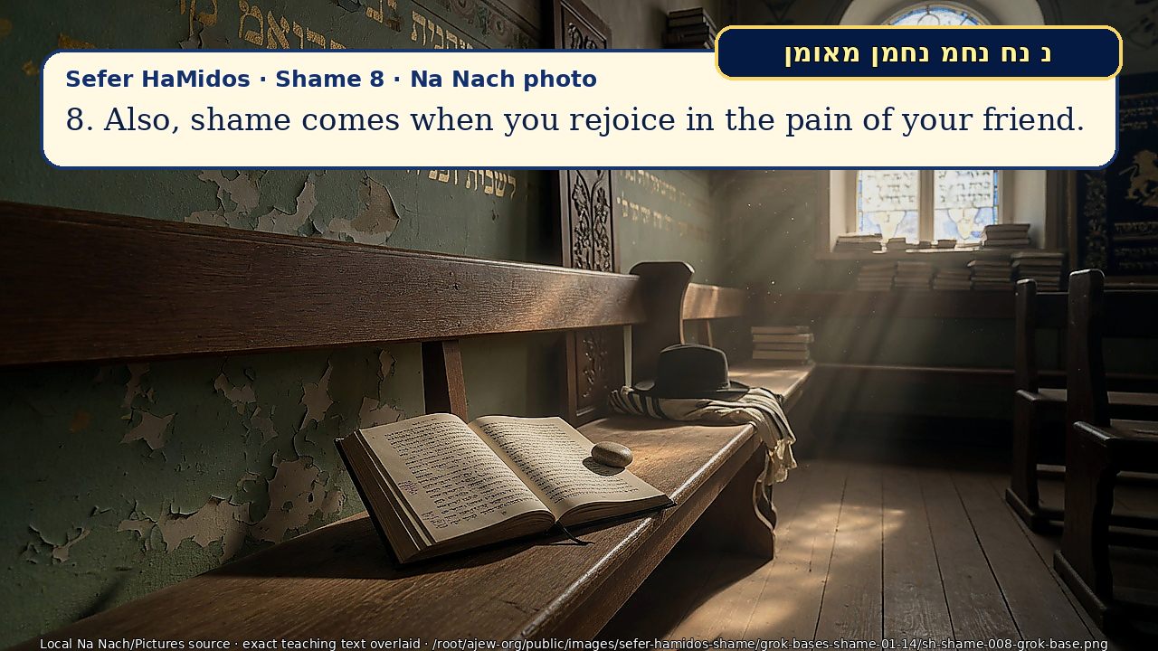 Sefer Hamidos Shame teaching 8 english picture