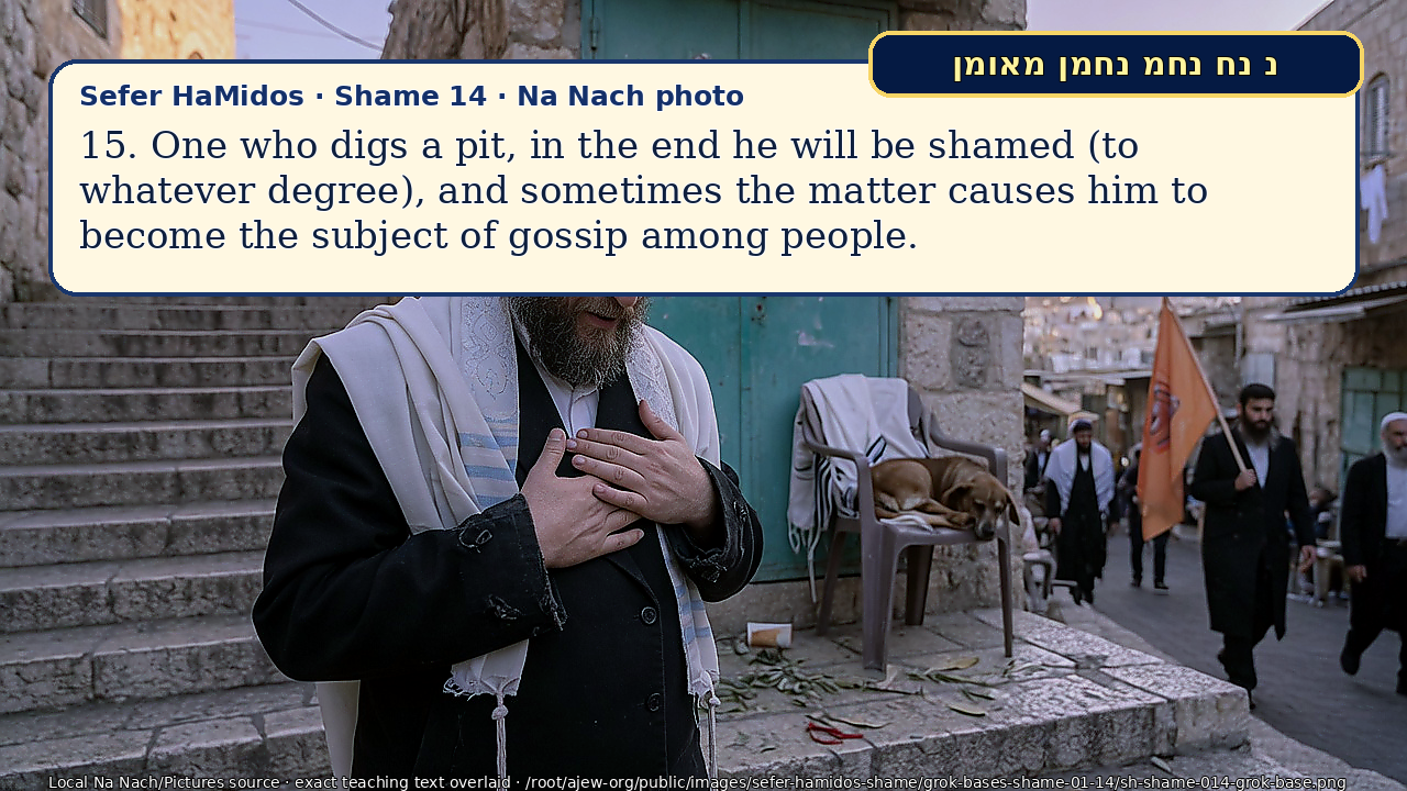 Sefer Hamidos Shame teaching 14 english picture