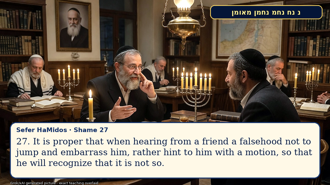 Sefer Hamidos Shame teaching 26 english picture