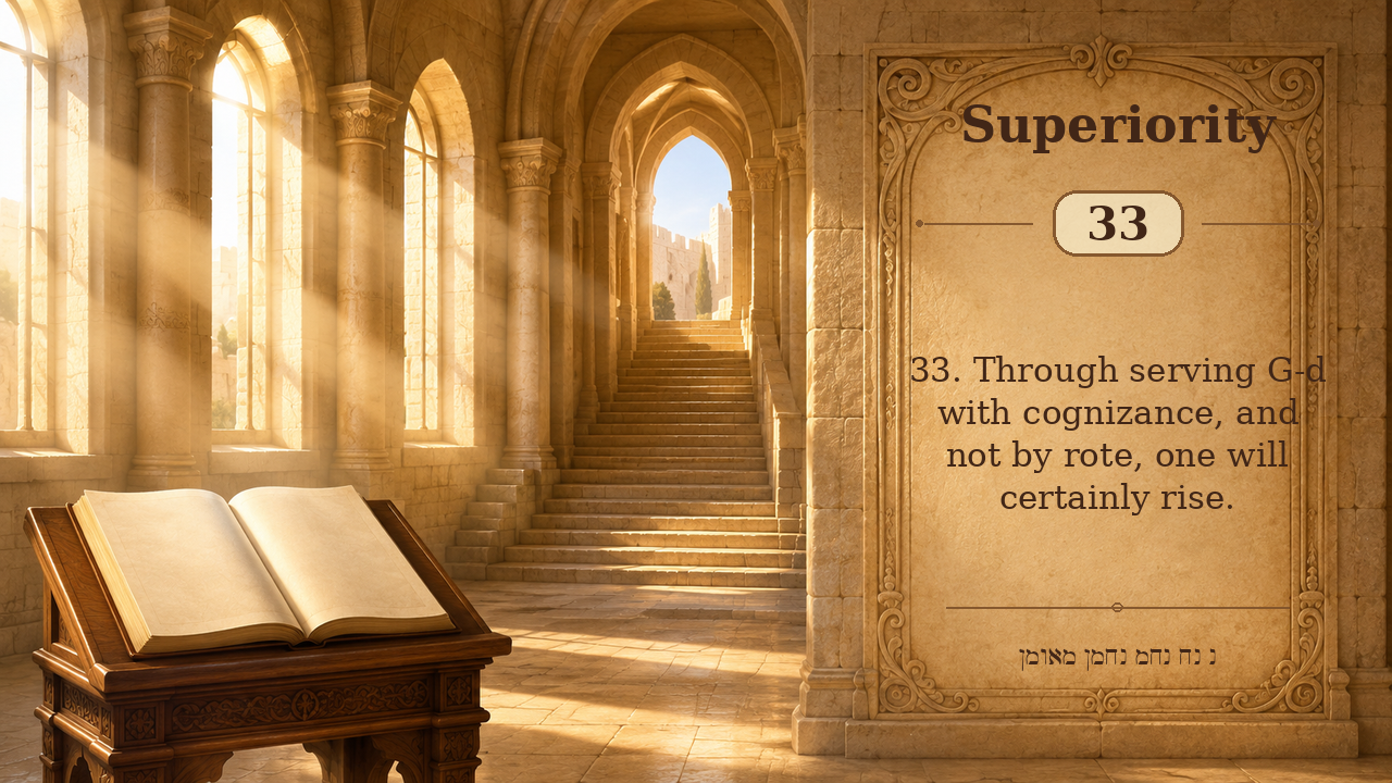 Sefer Hamidos Superiority teaching 33 english picture