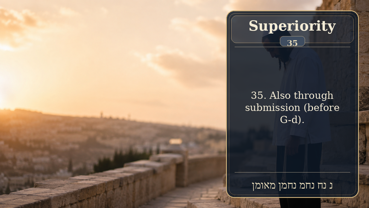 Sefer Hamidos Superiority teaching 35 english picture