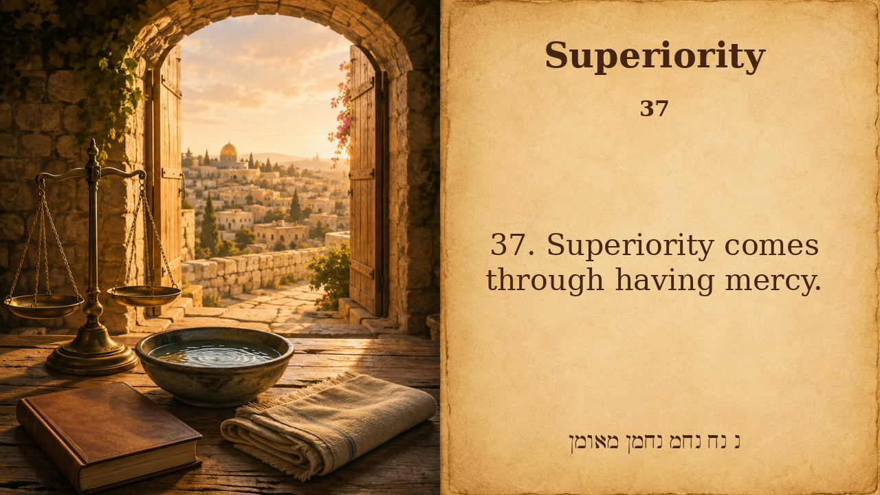 Sefer Hamidos Superiority teaching 37 english picture