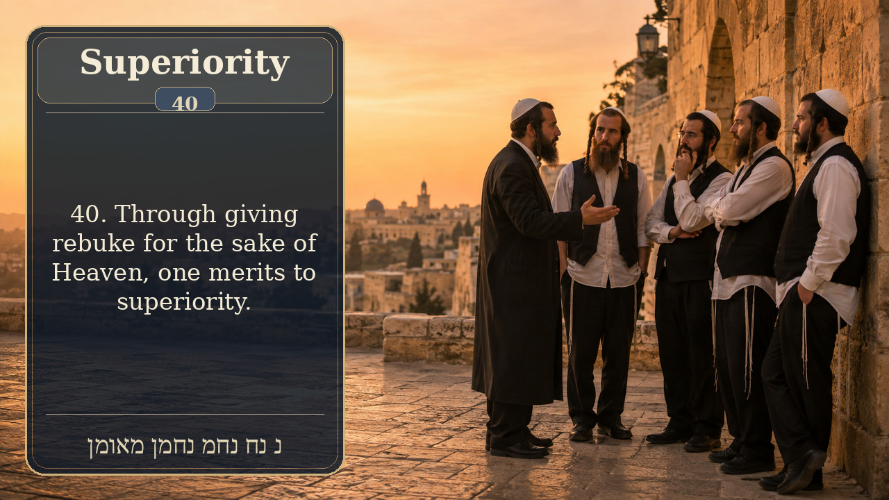 Sefer Hamidos Superiority teaching 40 english picture
