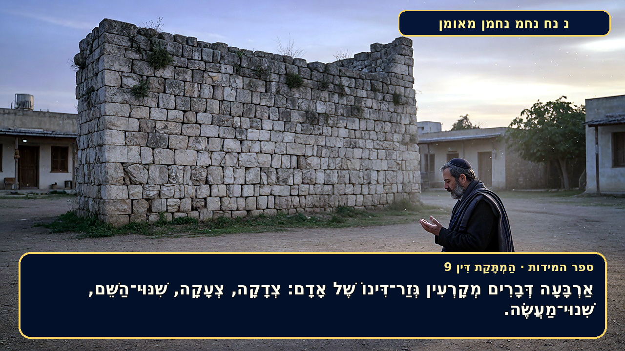 Sefer Hamidos Sweetening Of Judgments teaching 9 hebrew picture