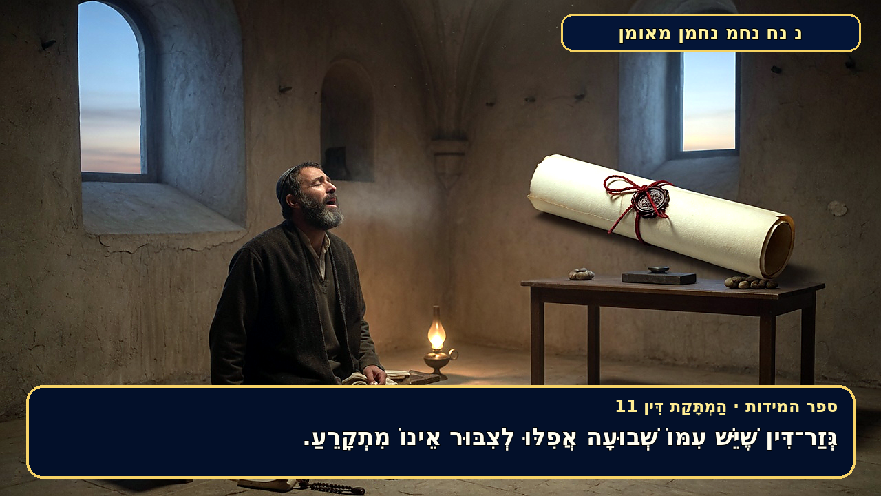 Sefer Hamidos Sweetening Of Judgments teaching 11 hebrew picture