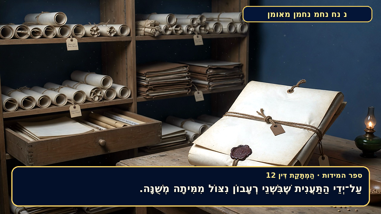 Sefer Hamidos Sweetening Of Judgments teaching 12 hebrew picture