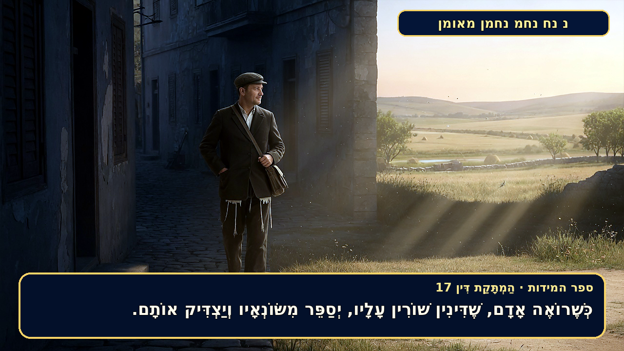 Sefer Hamidos Sweetening Of Judgments teaching 17 hebrew picture