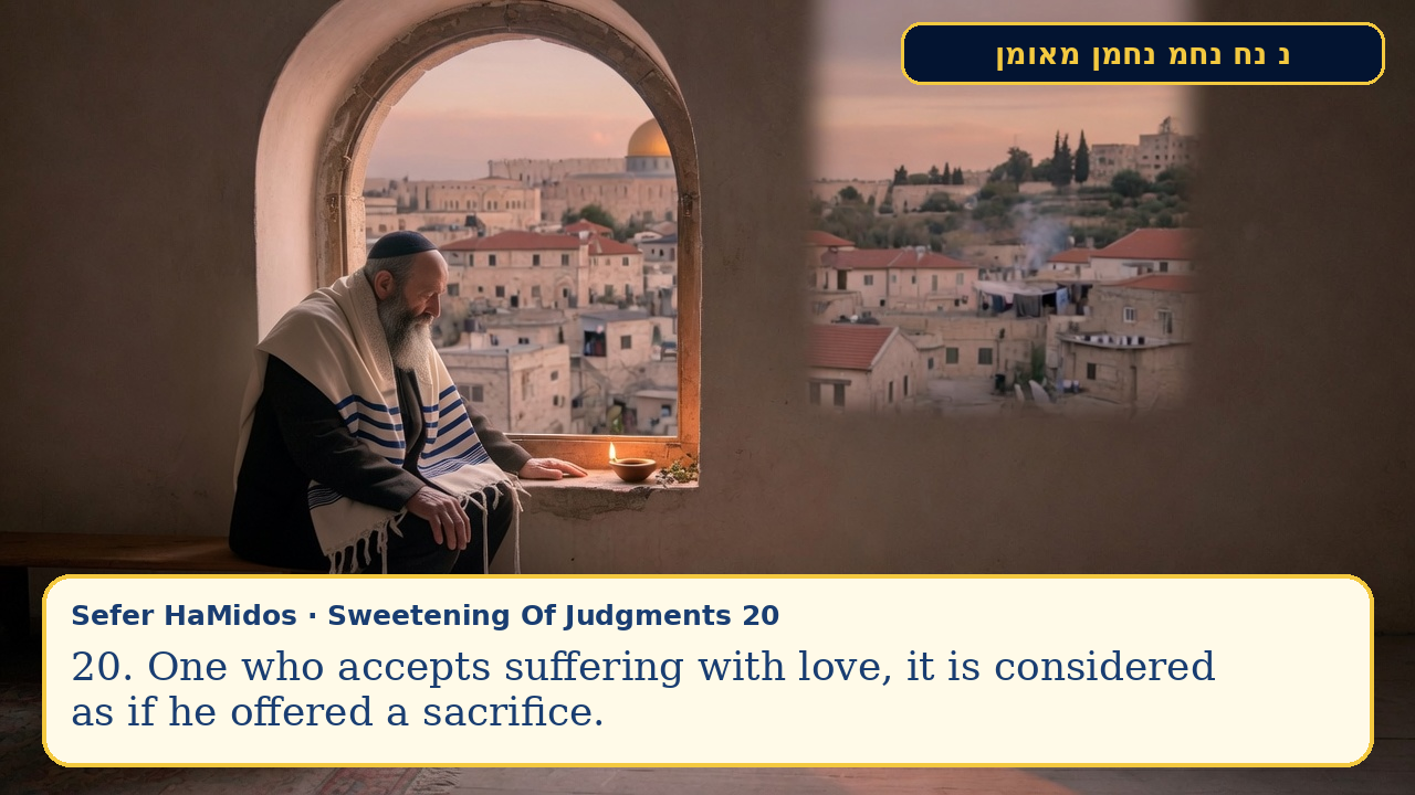 Sefer Hamidos Sweetening Of Judgments teaching 20 english picture